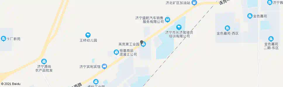 济宁英克莱工业园_公交站地图_济宁公交_妙搜公交查询2025
