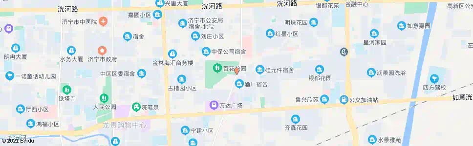 济宁琵琶山大市场_公交站地图_济宁公交_妙搜公交查询2025