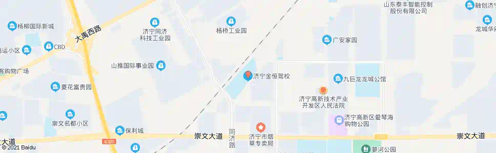济宁金恒驾校_公交站地图_济宁公交_妙搜公交查询2025