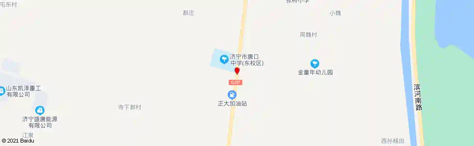 济宁唐口中学_公交站地图_济宁公交_妙搜公交查询2025