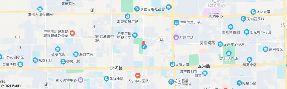 济宁健身广场_公交站地图_济宁公交_妙搜公交查询2025