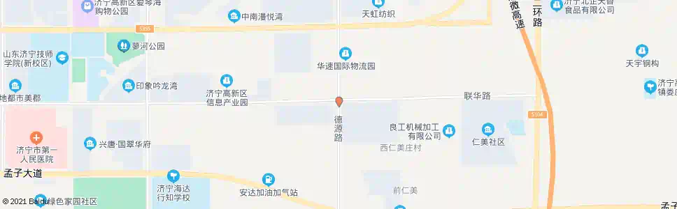 济宁德源路_公交站地图_济宁公交_妙搜公交查询2025