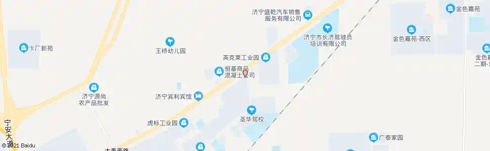 济宁圣华驾校_公交站地图_济宁公交_妙搜公交查询2025