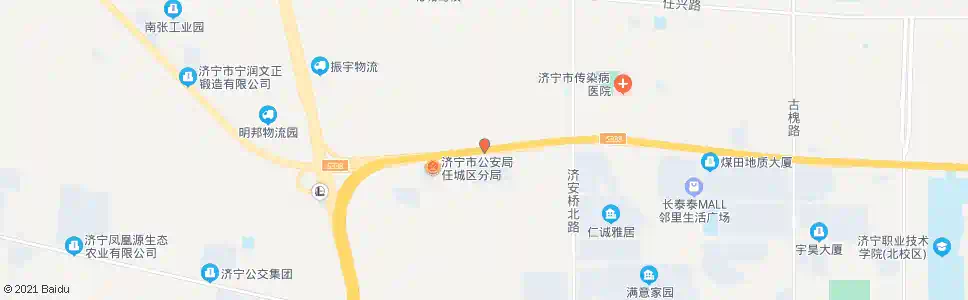 济宁公交三分公司北门_公交站地图_济宁公交_妙搜公交查询2025