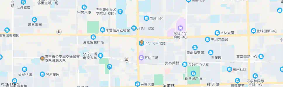 济宁济宁汽车北站_公交站地图_济宁公交_妙搜公交查询2025