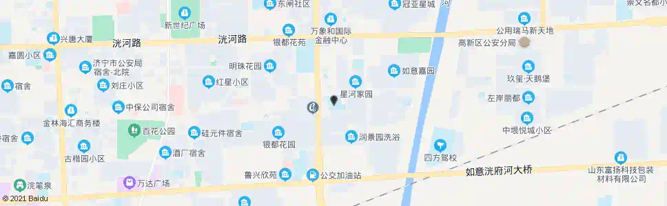 济宁市十二中学_公交站地图_济宁公交_妙搜公交查询2025