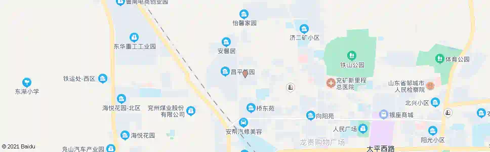 济宁昌平市场_公交站地图_济宁公交_妙搜公交查询2025