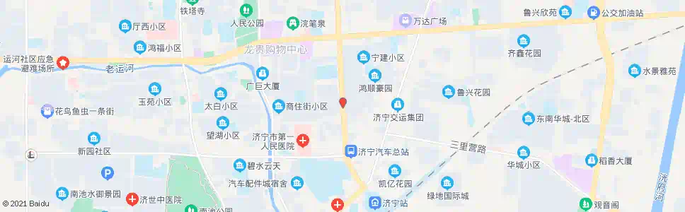 济宁电力二处_公交站地图_济宁公交_妙搜公交查询2025