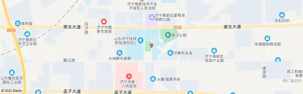 济宁济宁科技馆_公交站地图_济宁公交_妙搜公交查询2025