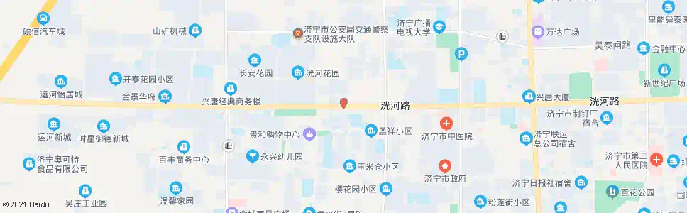 济宁益民西区_公交站地图_济宁公交_妙搜公交查询2025