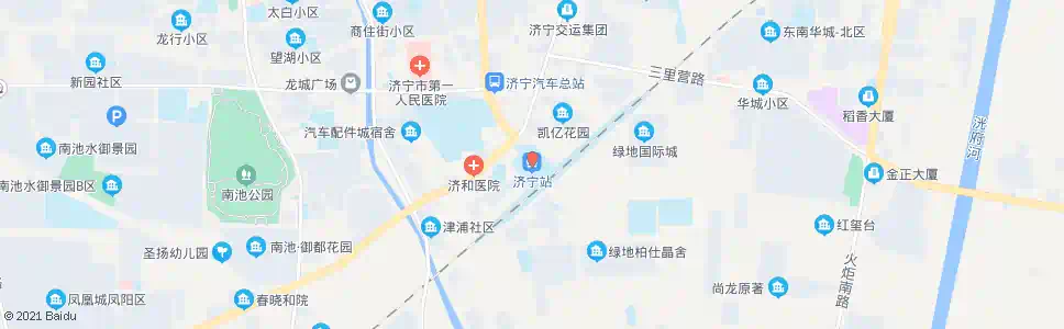 济宁济安台_公交站地图_济宁公交_妙搜公交查询2025