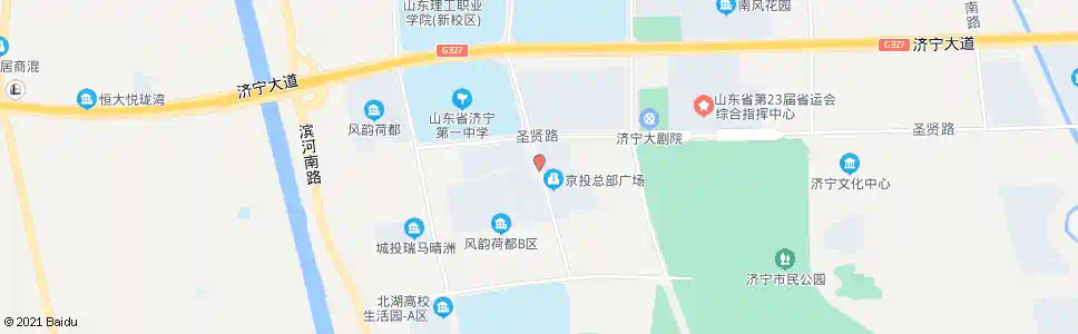 济宁常村庄园_公交站地图_济宁公交_妙搜公交查询2025