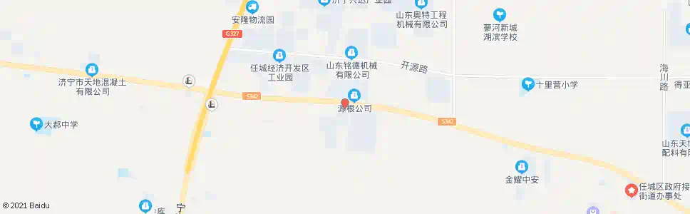 济宁吉华工程机械_公交站地图_济宁公交_妙搜公交查询2025