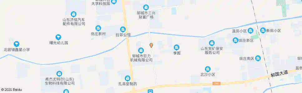 济宁经济开发区水厂_公交站地图_济宁公交_妙搜公交查询2025