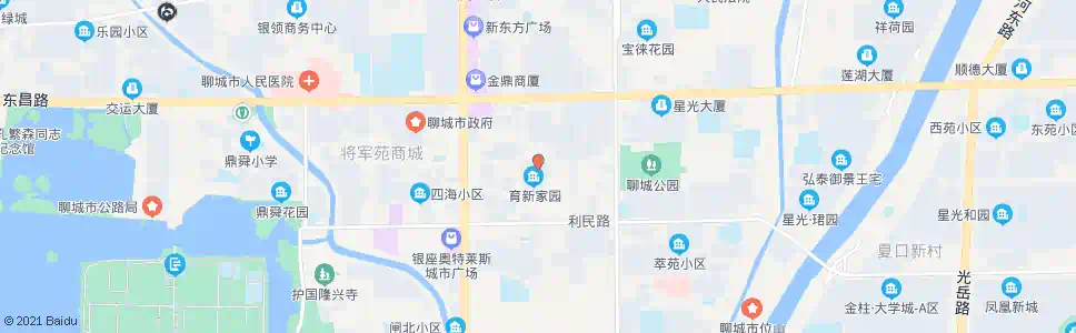 聊城二轻机_公交站地图_聊城公交_妙搜公交查询2025