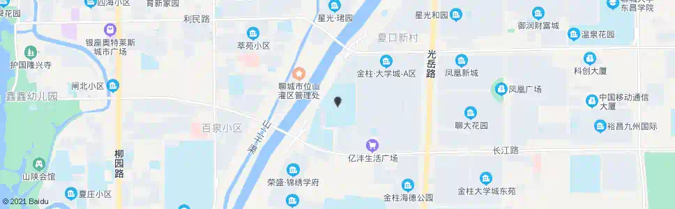 聊城山东第二技术学校_公交站地图_聊城公交_妙搜公交查询2025