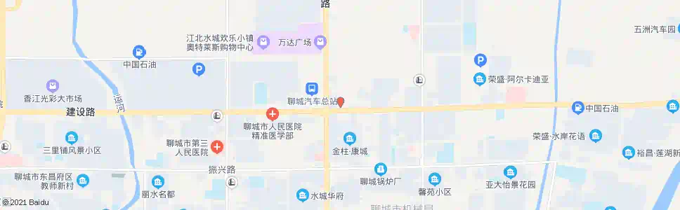 聊城聊城现代男科医院(汽车总站)_公交站地图_聊城公交_妙搜公交查询2025