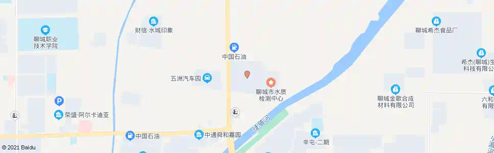 聊城江北汽车城_公交站地图_聊城公交_妙搜公交查询2025
