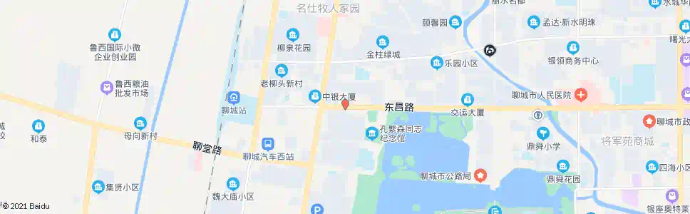聊城市人大_公交站地图_聊城公交_妙搜公交查询2025
