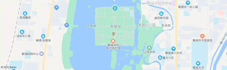 聊城海源阁_公交站地图_聊城公交_妙搜公交查询2025