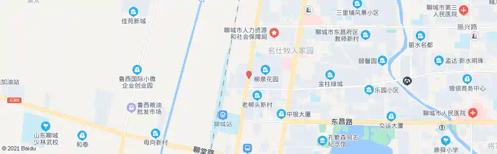 聊城站前路兴华路口北站_公交站地图_聊城公交_妙搜公交查询2025