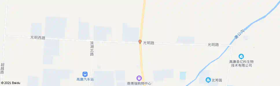 聊城光明路口_公交站地图_聊城公交_妙搜公交查询2025