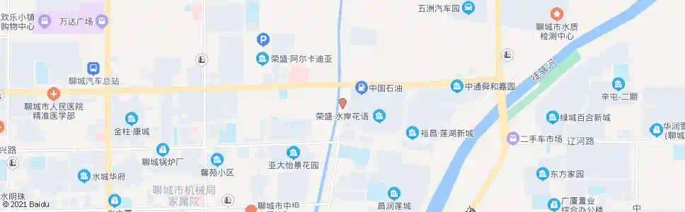 聊城中通小区_公交站地图_聊城公交_妙搜公交查询2025