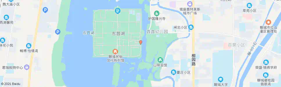 聊城东城墙路_公交站地图_聊城公交_妙搜公交查询2025