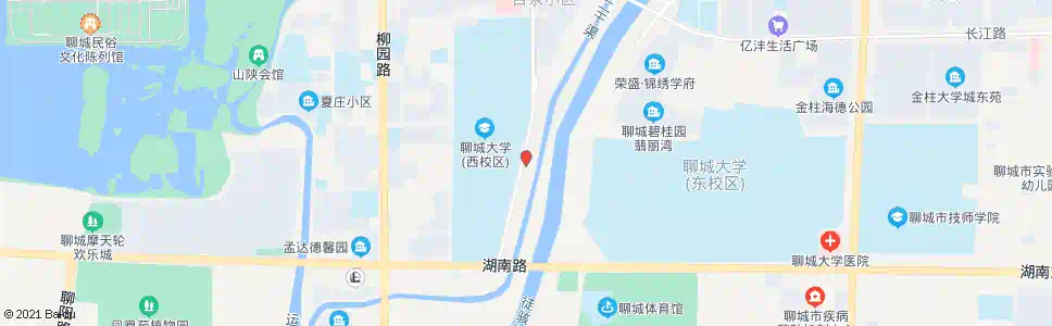 聊城聊大花卉园_公交站地图_聊城公交_妙搜公交查询2025