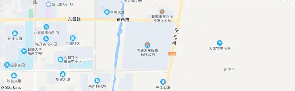 聊城中通客车_公交站地图_聊城公交_妙搜公交查询2025