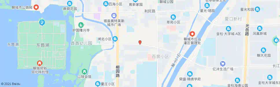聊城新时代步行街_公交站地图_聊城公交_妙搜公交查询2025