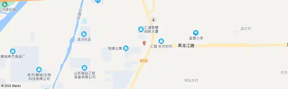 聊城园东路_公交站地图_聊城公交_妙搜公交查询2025