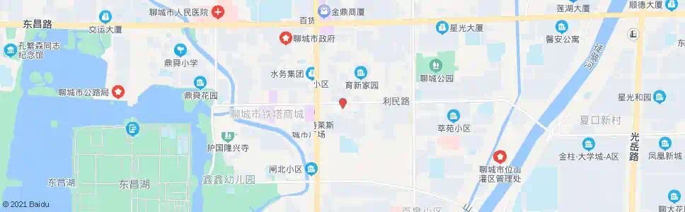 聊城刑警三中队(花园北路)_公交站地图_聊城公交_妙搜公交查询2025