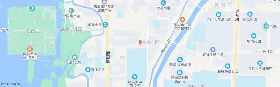 聊城中医院_公交站地图_聊城公交_妙搜公交查询2025
