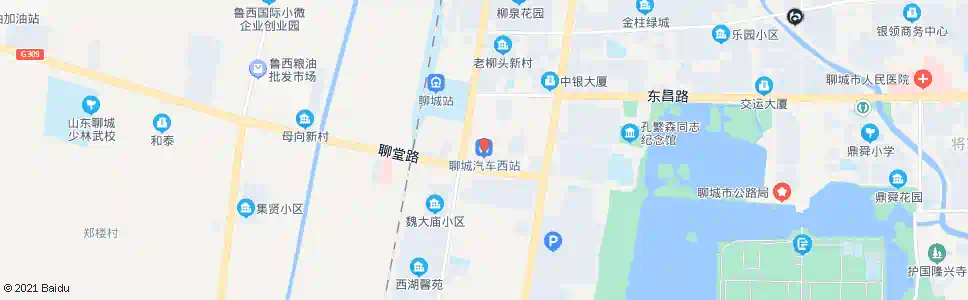 聊城兴华路运河西站_公交站地图_聊城公交_妙搜公交查询2025