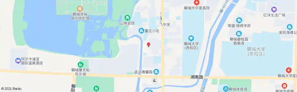 聊城龙山西街_公交站地图_聊城公交_妙搜公交查询2025