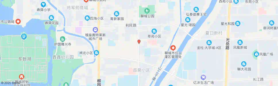 聊城国际和平医院_公交站地图_聊城公交_妙搜公交查询2025