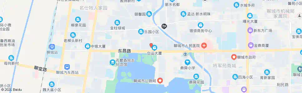 聊城文化广场路口_公交站地图_聊城公交_妙搜公交查询2025