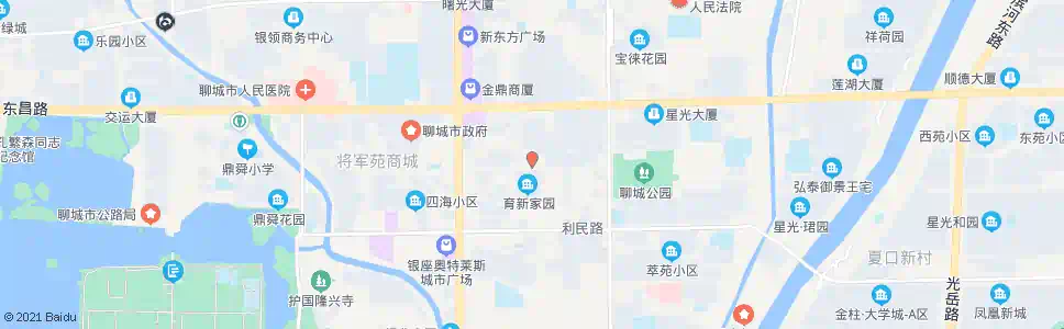 聊城新区小学_公交站地图_聊城公交_妙搜公交查询2025