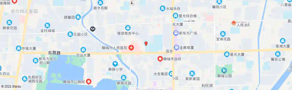 聊城北顺小学_公交站地图_聊城公交_妙搜公交查询2025