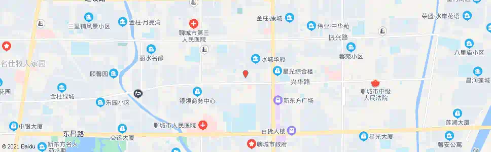 聊城新纺街兴华路口_公交站地图_聊城公交_妙搜公交查询2025