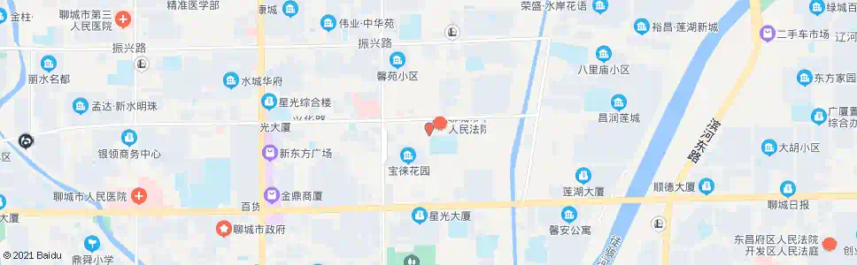 聊城风貌街_公交站地图_聊城公交_妙搜公交查询2025