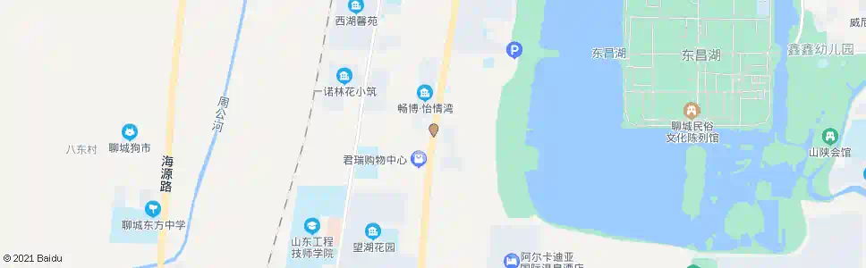 聊城世博园小区_公交站地图_聊城公交_妙搜公交查询2025