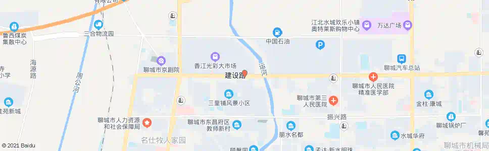 聊城香江电子区_公交站地图_聊城公交_妙搜公交查询2025