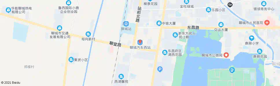 聊城长途汽车西站_公交站地图_聊城公交_妙搜公交查询2025