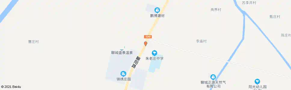 聊城朱老庄_公交站地图_聊城公交_妙搜公交查询2025