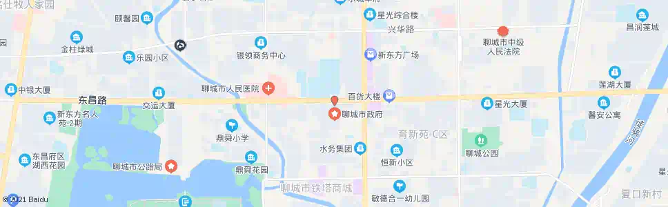 聊城昆仑购物广场_公交站地图_聊城公交_妙搜公交查询2025