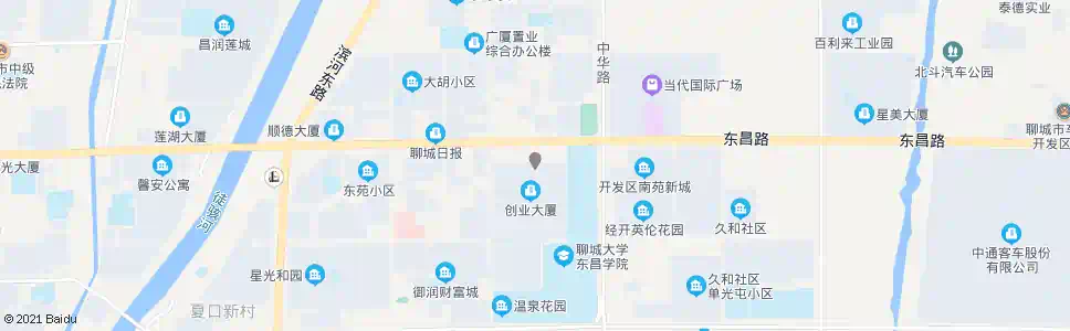 聊城开发区行政服务中心_公交站地图_聊城公交_妙搜公交查询2025