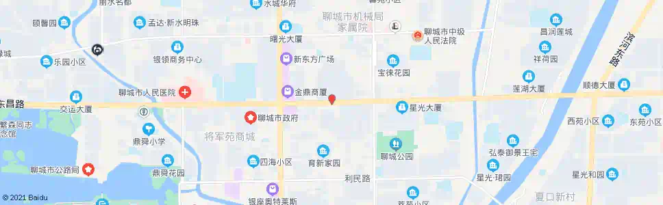 聊城市委_公交站地图_聊城公交_妙搜公交查询2025