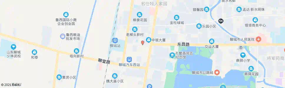 聊城振兴路昌润路口西站_公交站地图_聊城公交_妙搜公交查询2025